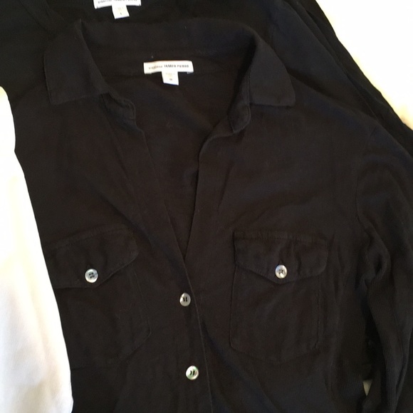 BUNDLE of FOUR tops James Perse and Ron Herman - Picture 4 of 7